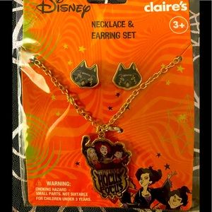 Hocus Pocus Earings & Necklace Set